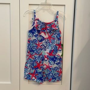 Lilly Pulitzer Size XS 2-3 Romper for Little Girl